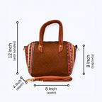Premium Stylish Women’s Basket Shape Handbag – Compact Crossbody Bag