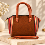 Premium Stylish Women’s Basket Shape Handbag – Compact Crossbody Bag