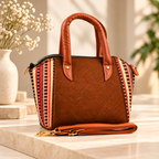 Premium Stylish Women’s Basket Shape Handbag – Compact Crossbody Bag