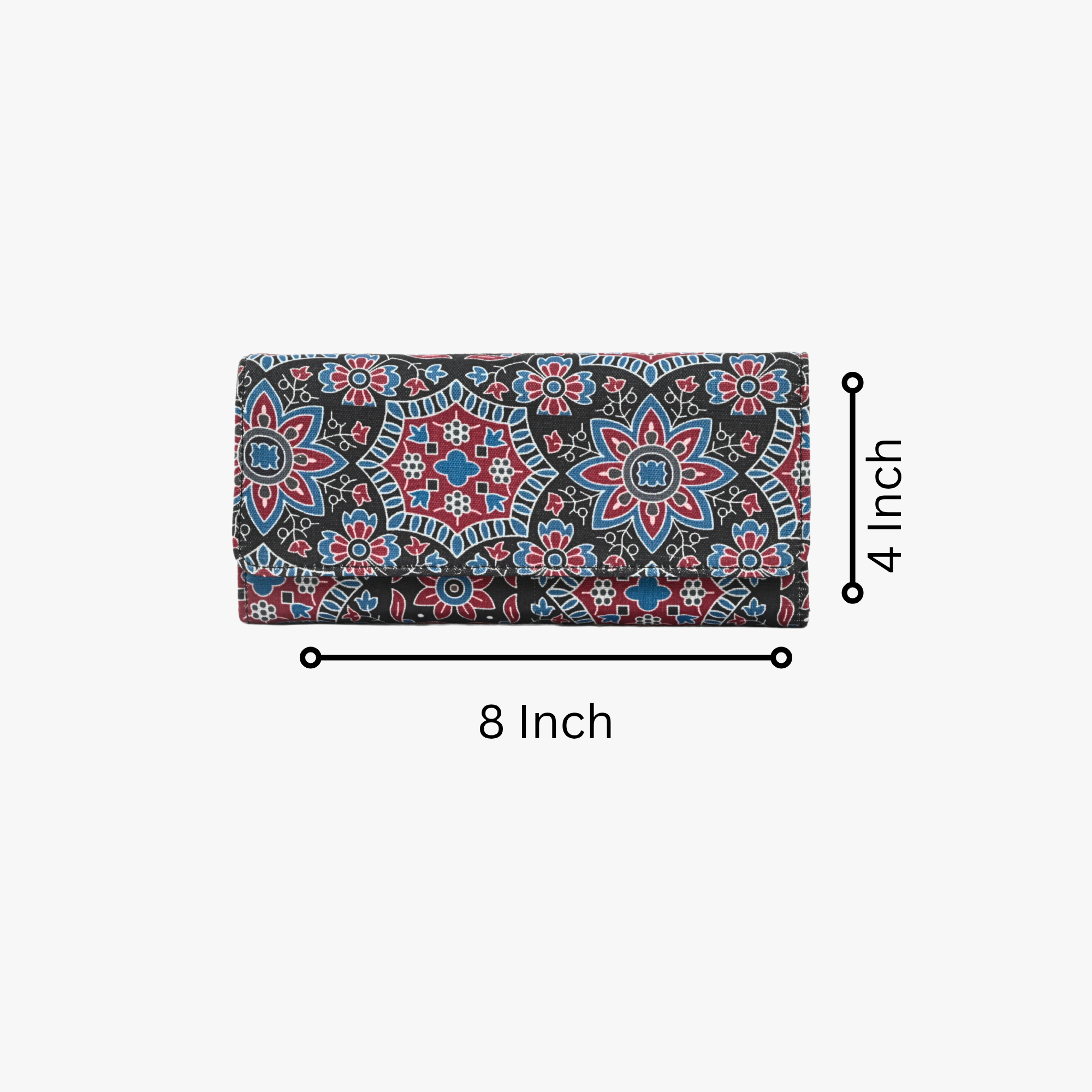 Premium Fabric Hand Wallet Combo – Set of 2