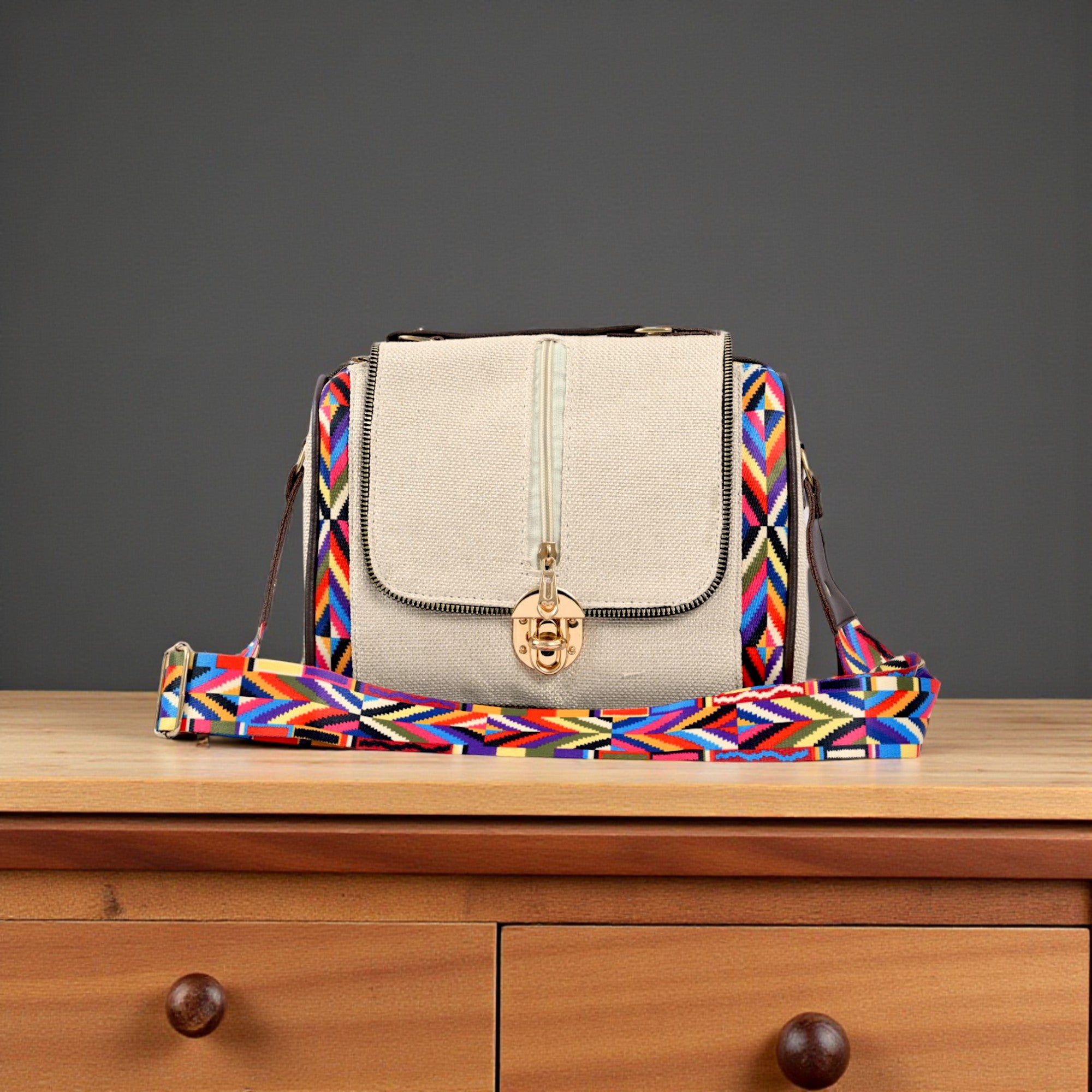 Premium Sling Bag With Beautiful Cross Body Belt