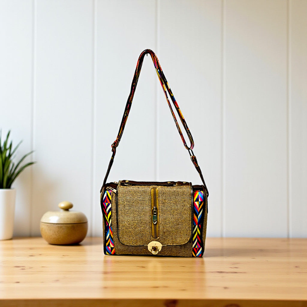 Premium Sling Bag With Beautiful Cross Body Belt