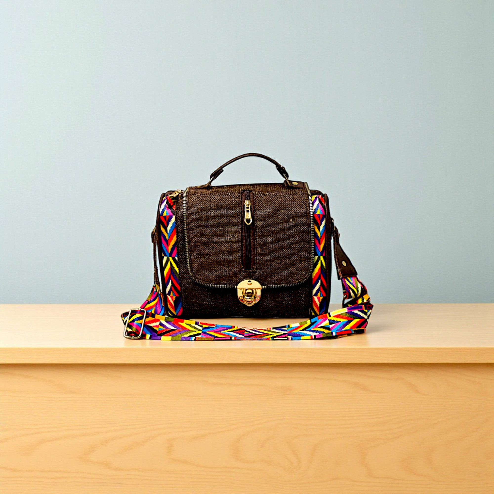 Premium Sling Bag With Beautiful Cross Body Belt