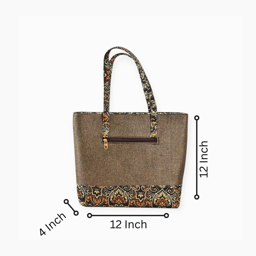 Stylish Premium Jute Shoulder Bags With Coin Pouch