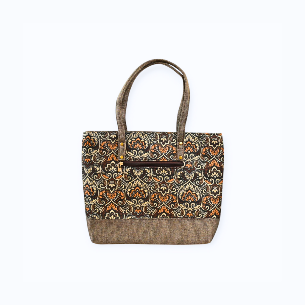 Stylish Premium Jute Shoulder Bags for With Coin Pouch