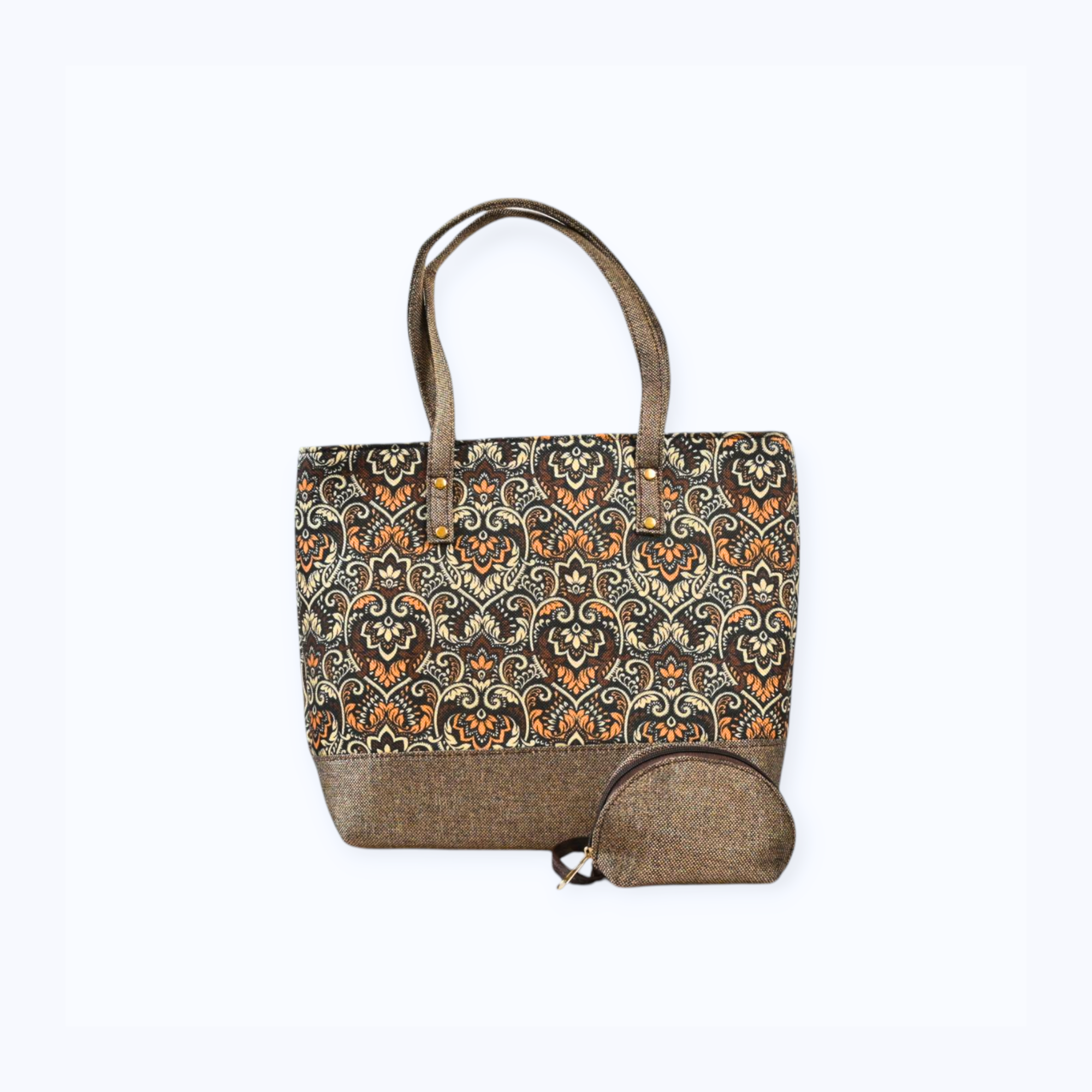 Stylish Premium Jute Shoulder Bags for With Coin Pouch