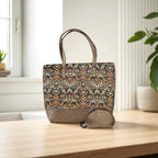 Stylish Premium Jute Shoulder Bags for With Coin Pouch