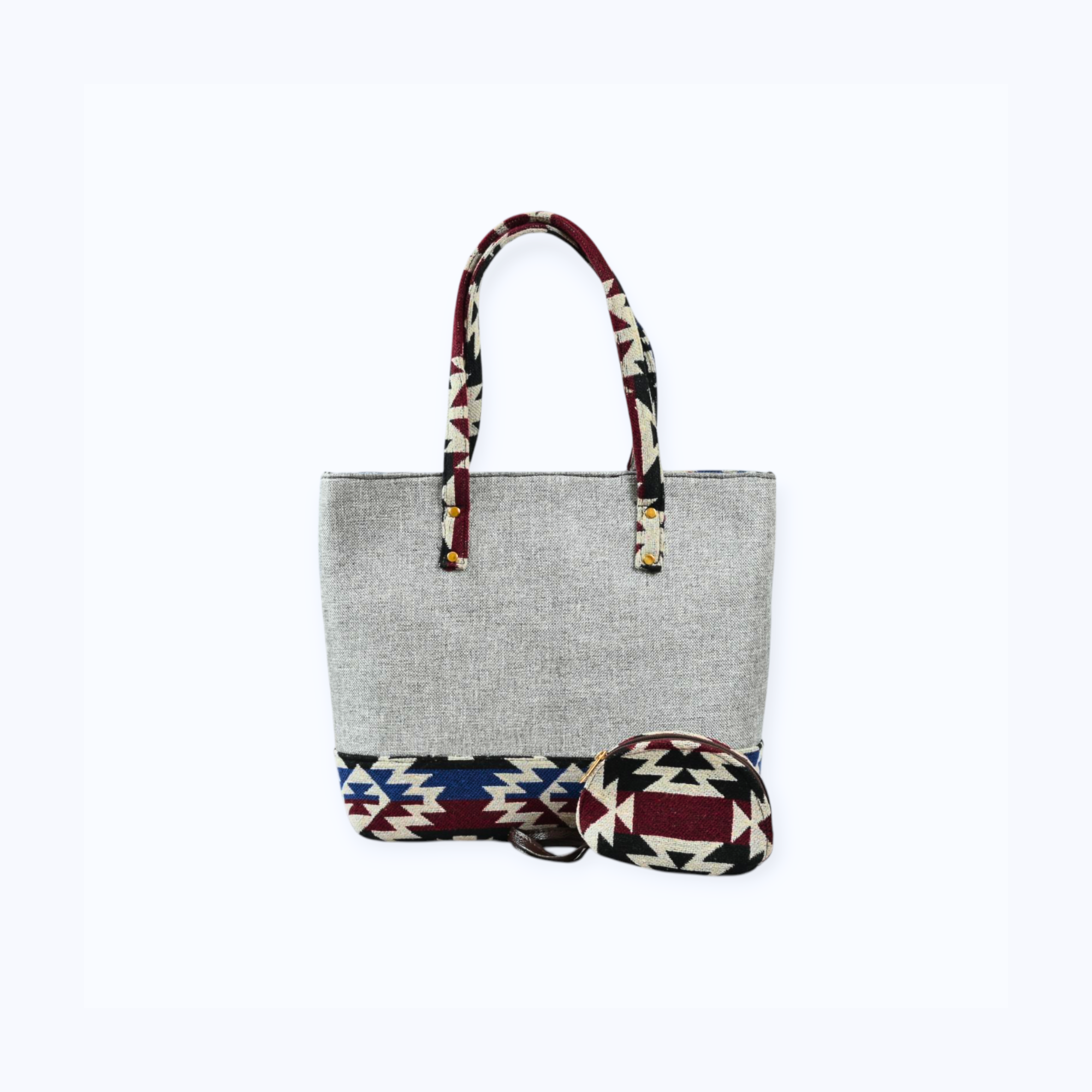 Stylish Premium Jute Shoulder Bags With Coin Pouch
