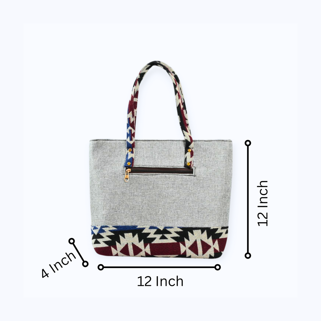 Stylish Premium Jute Shoulder Bags With Coin Pouch