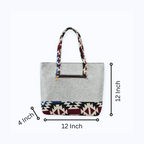 Stylish Premium Jute Shoulder Bags With Coin Pouch