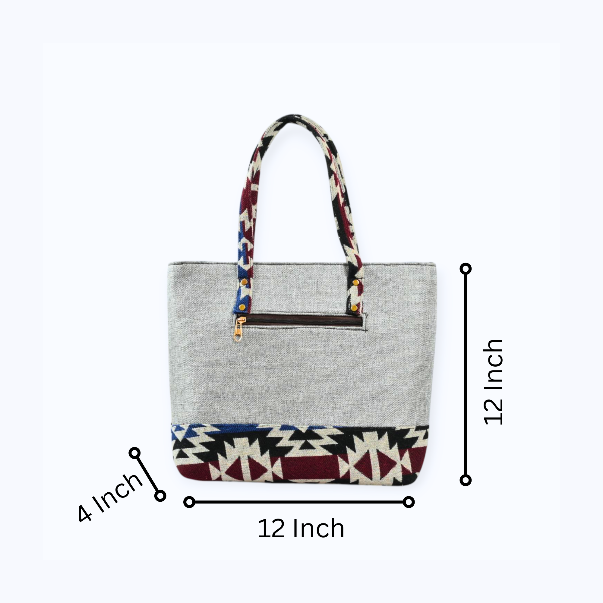 Stylish Premium Jute Shoulder Bags With Coin Pouch