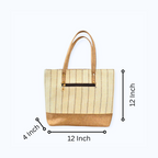 Stylish Premium Jute Shoulder Bags With Coin Pouch