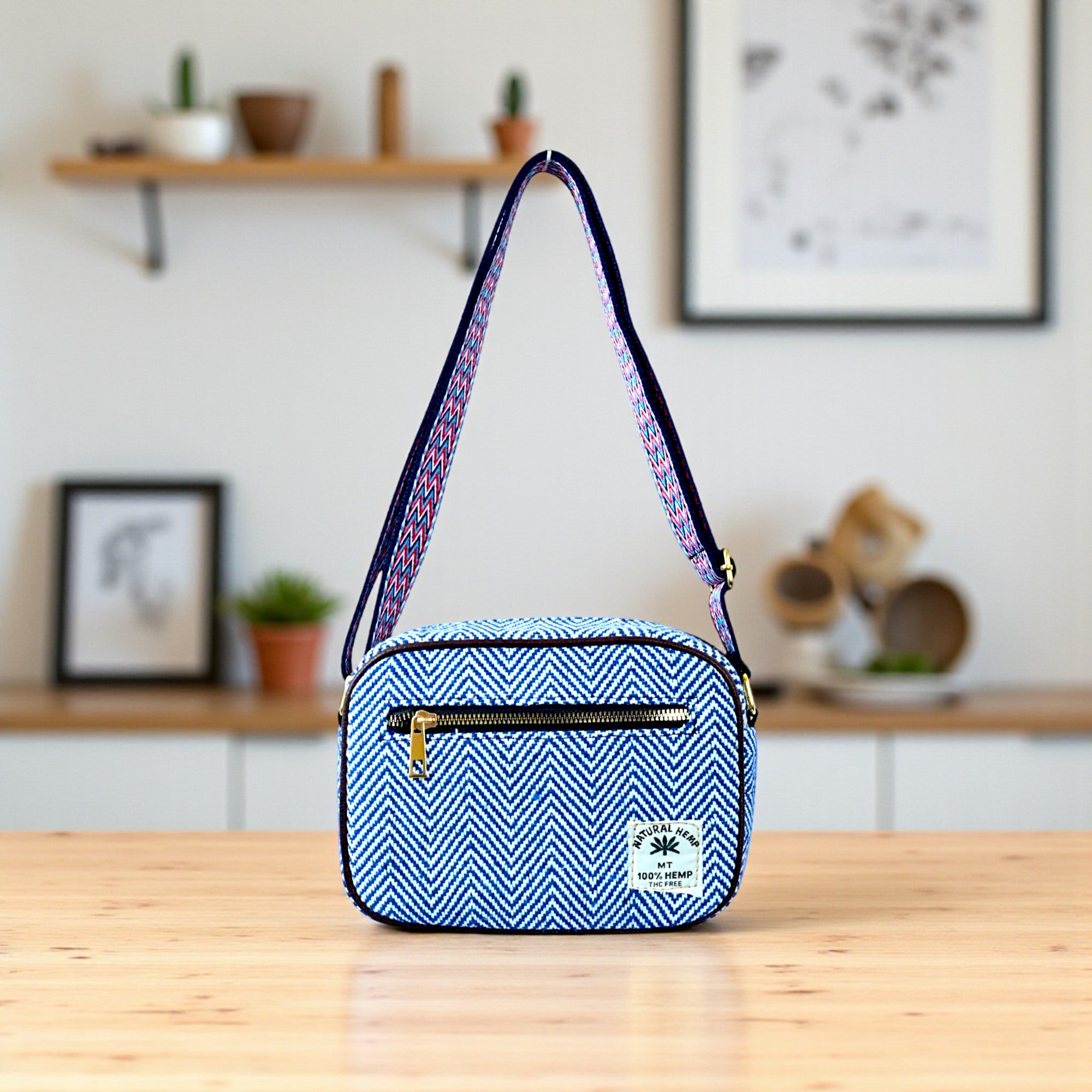Stylish Premium Hemp Sling Bag