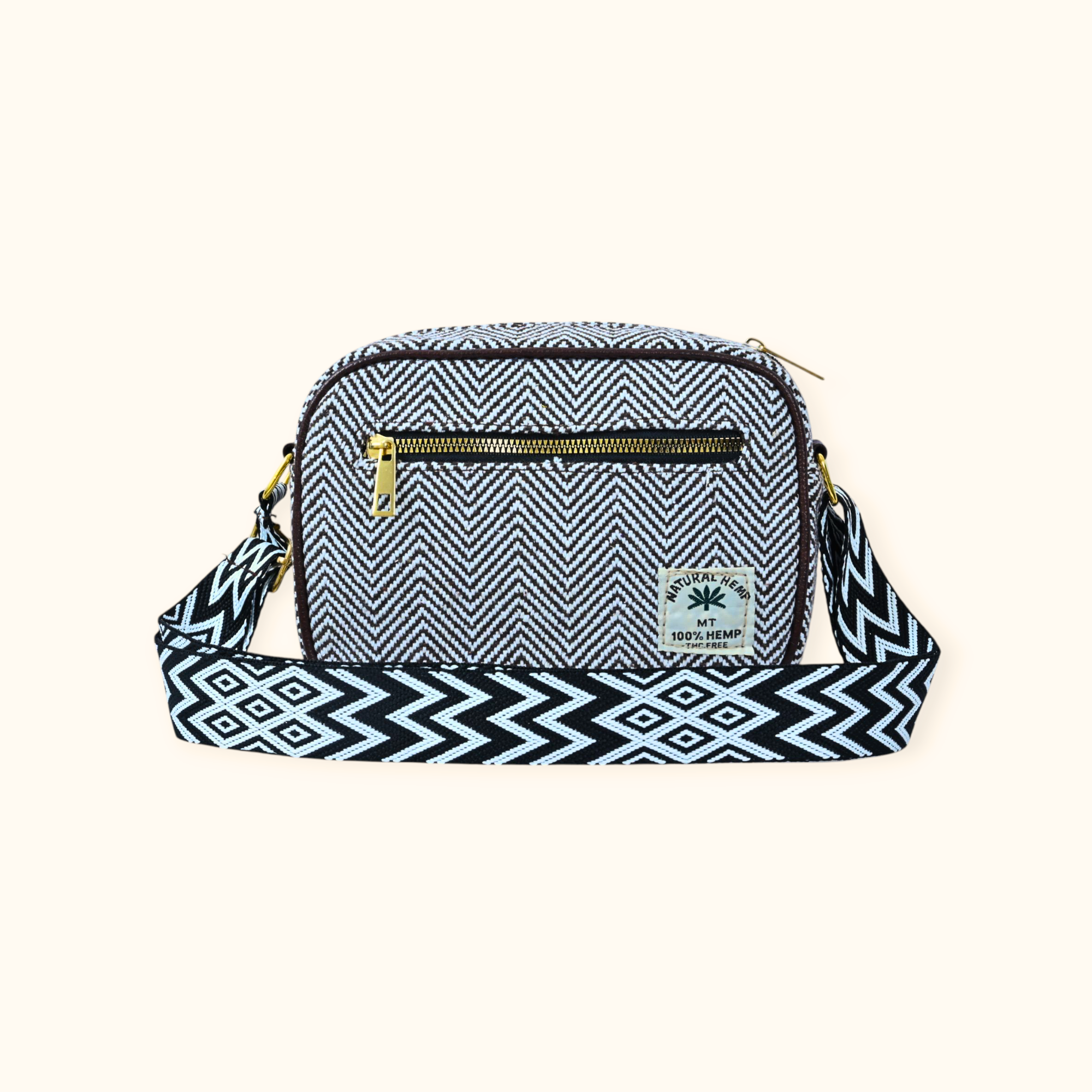 Stylish Premium Hemp Sling Bag