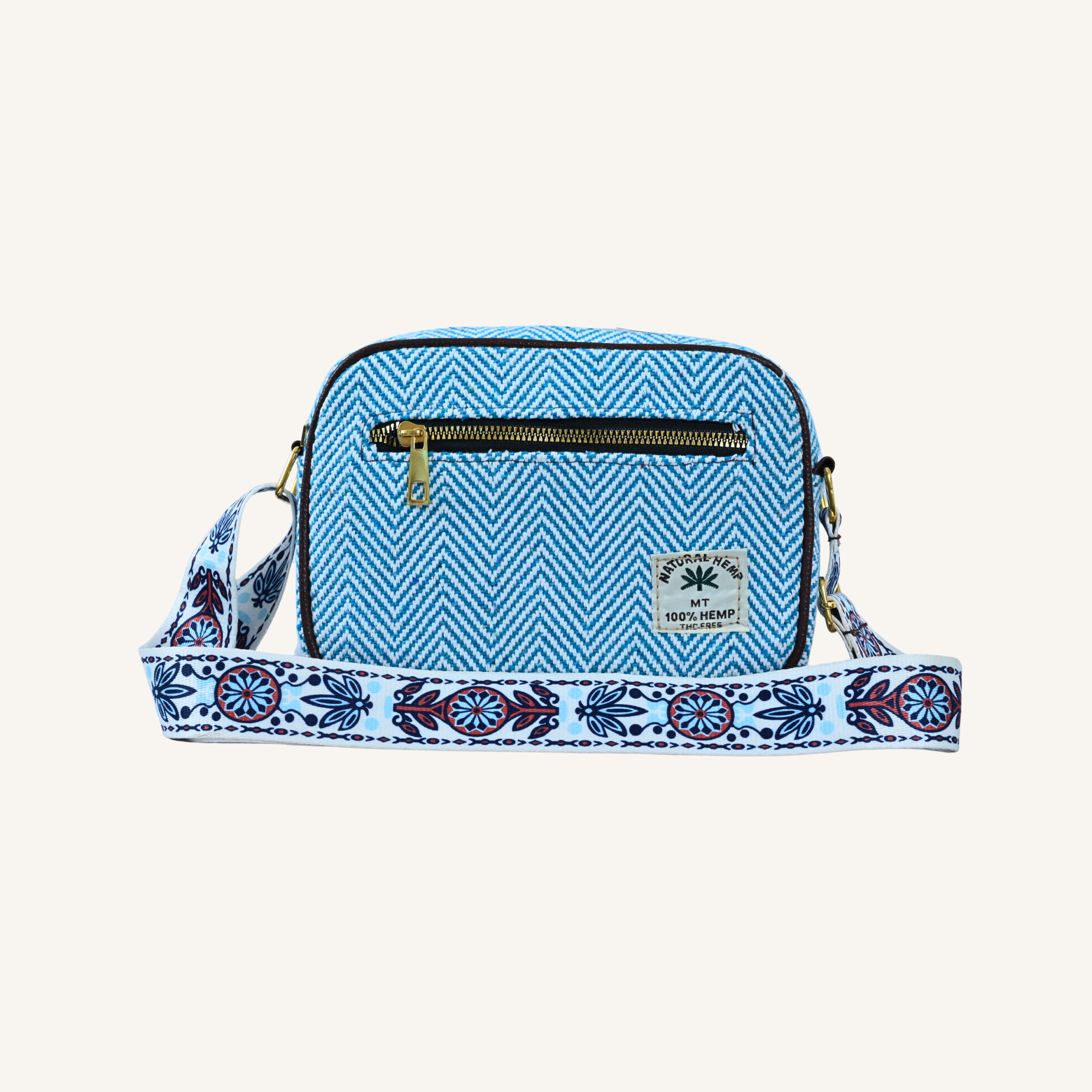 Stylish Premium Hemp Sling Bag