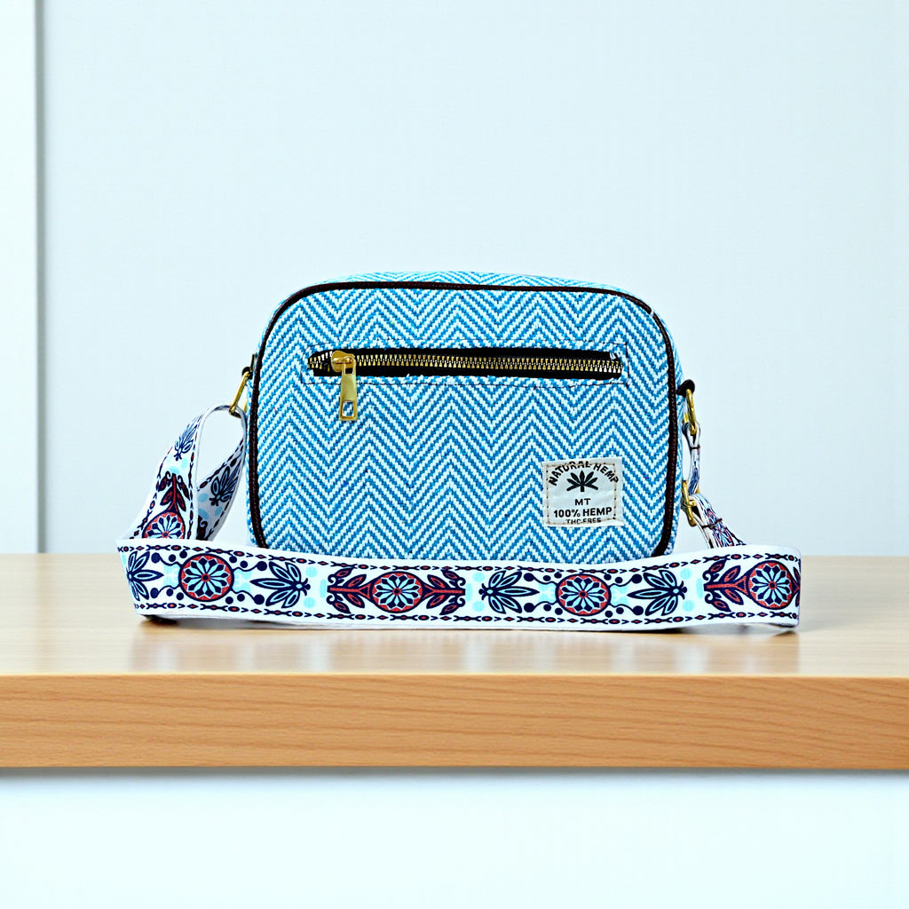 Stylish Premium Hemp Sling Bag