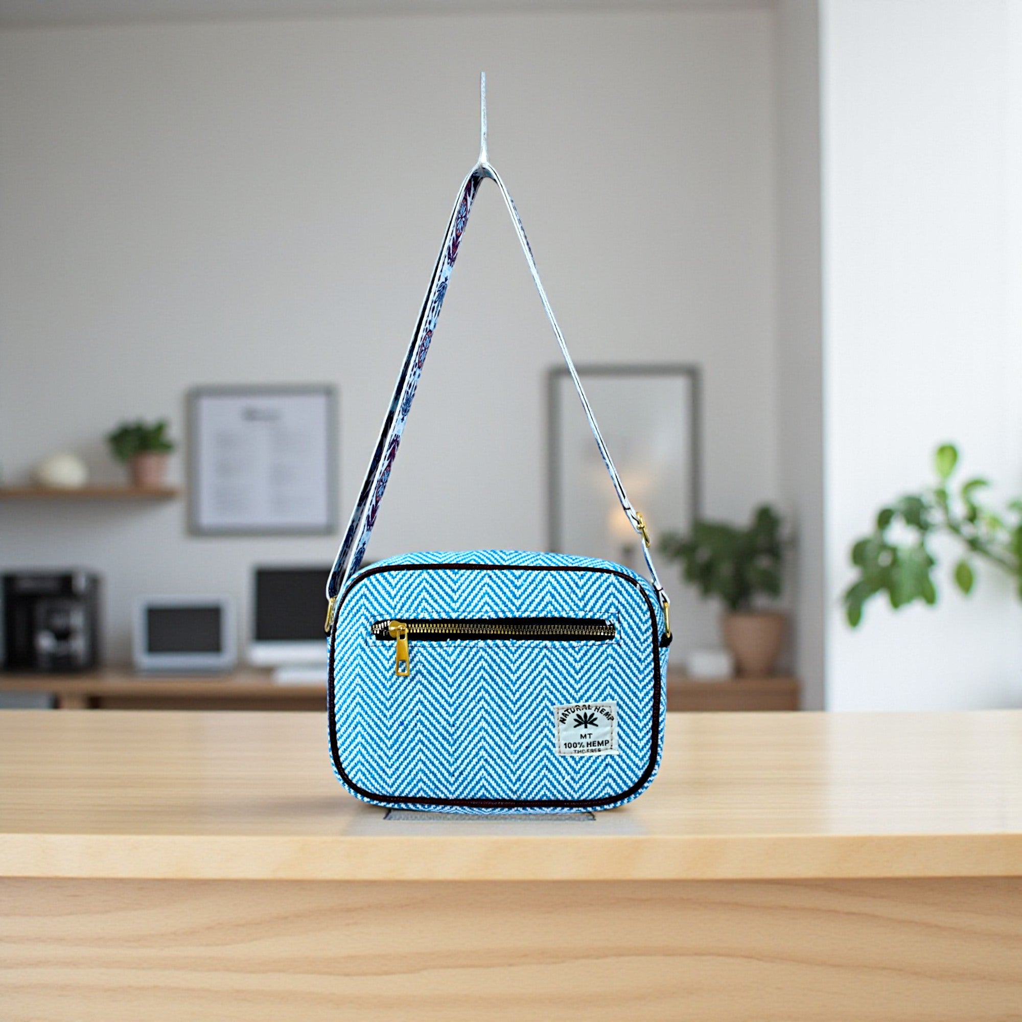 Stylish Premium Hemp Sling Bag