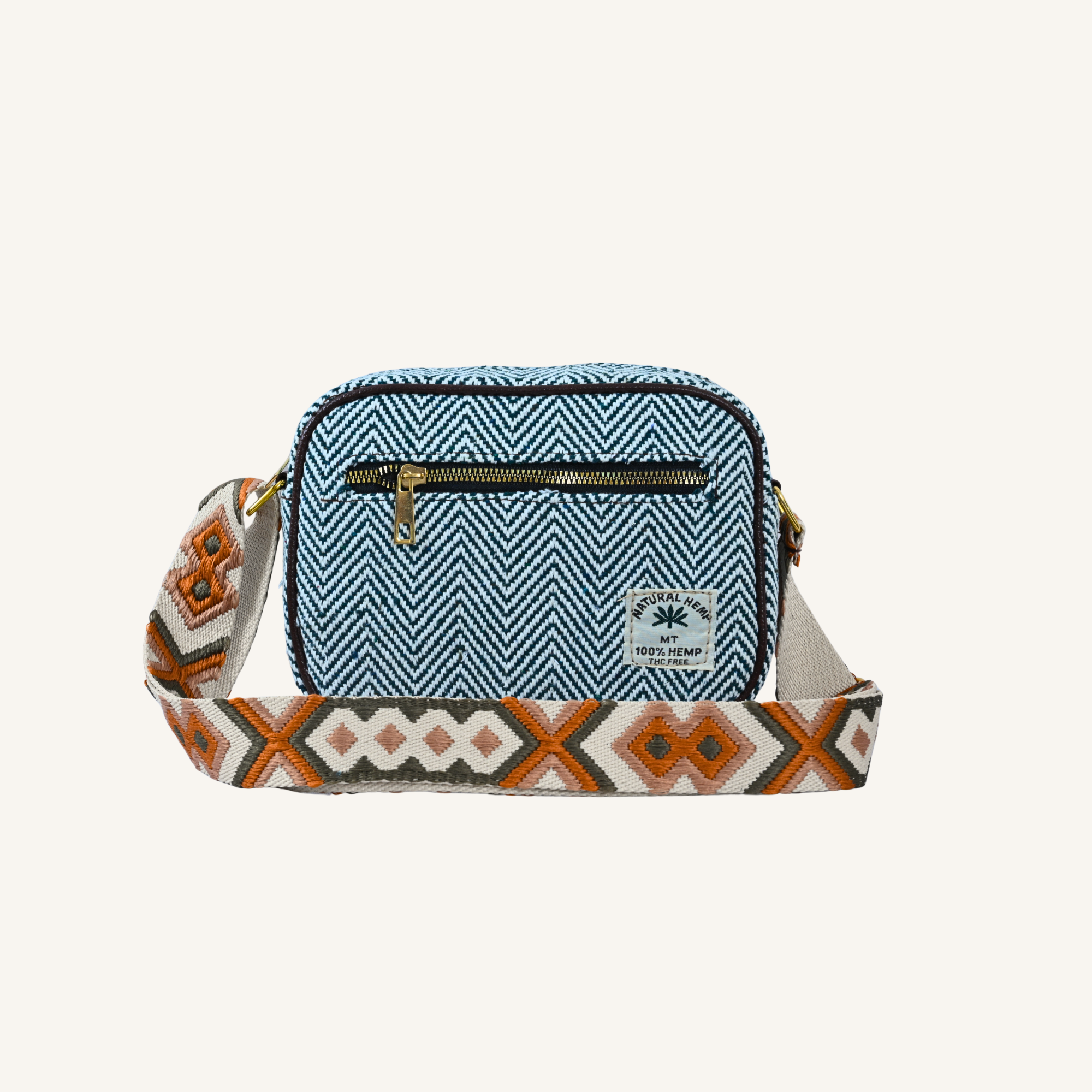 Stylish Premium Hemp Sling Bag
