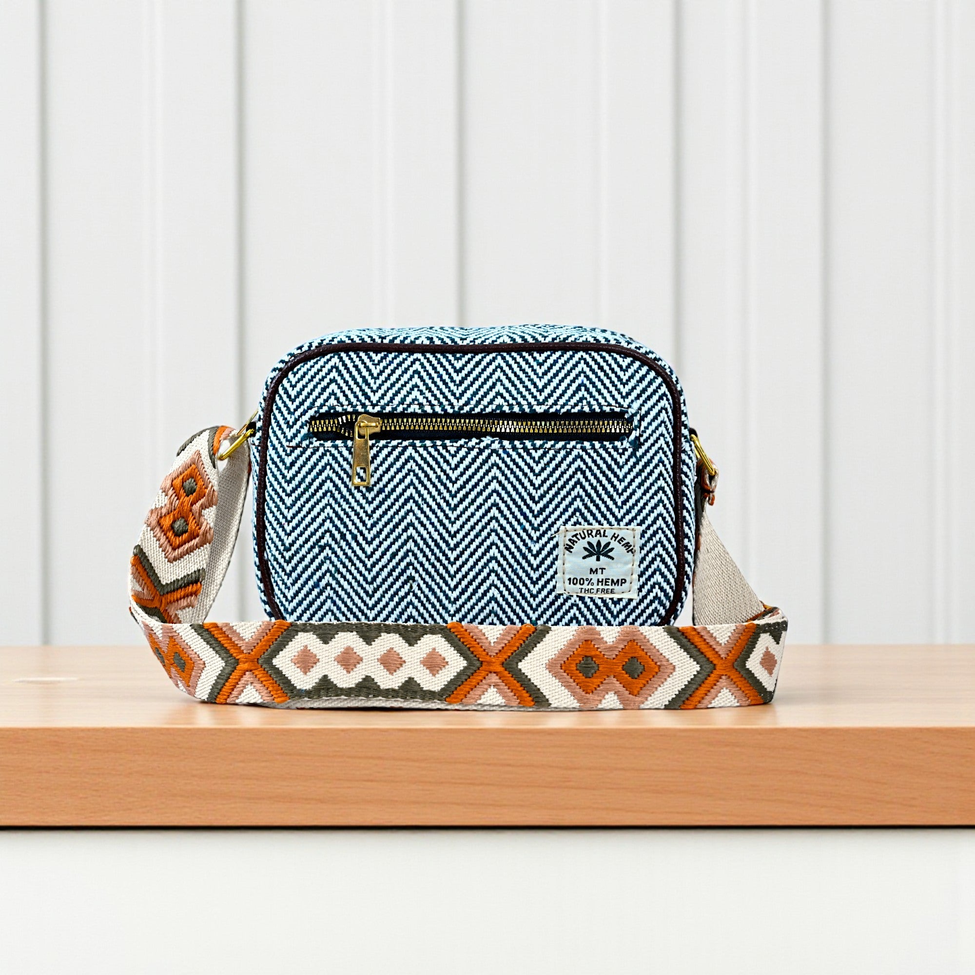 Stylish Premium Hemp Sling Bag