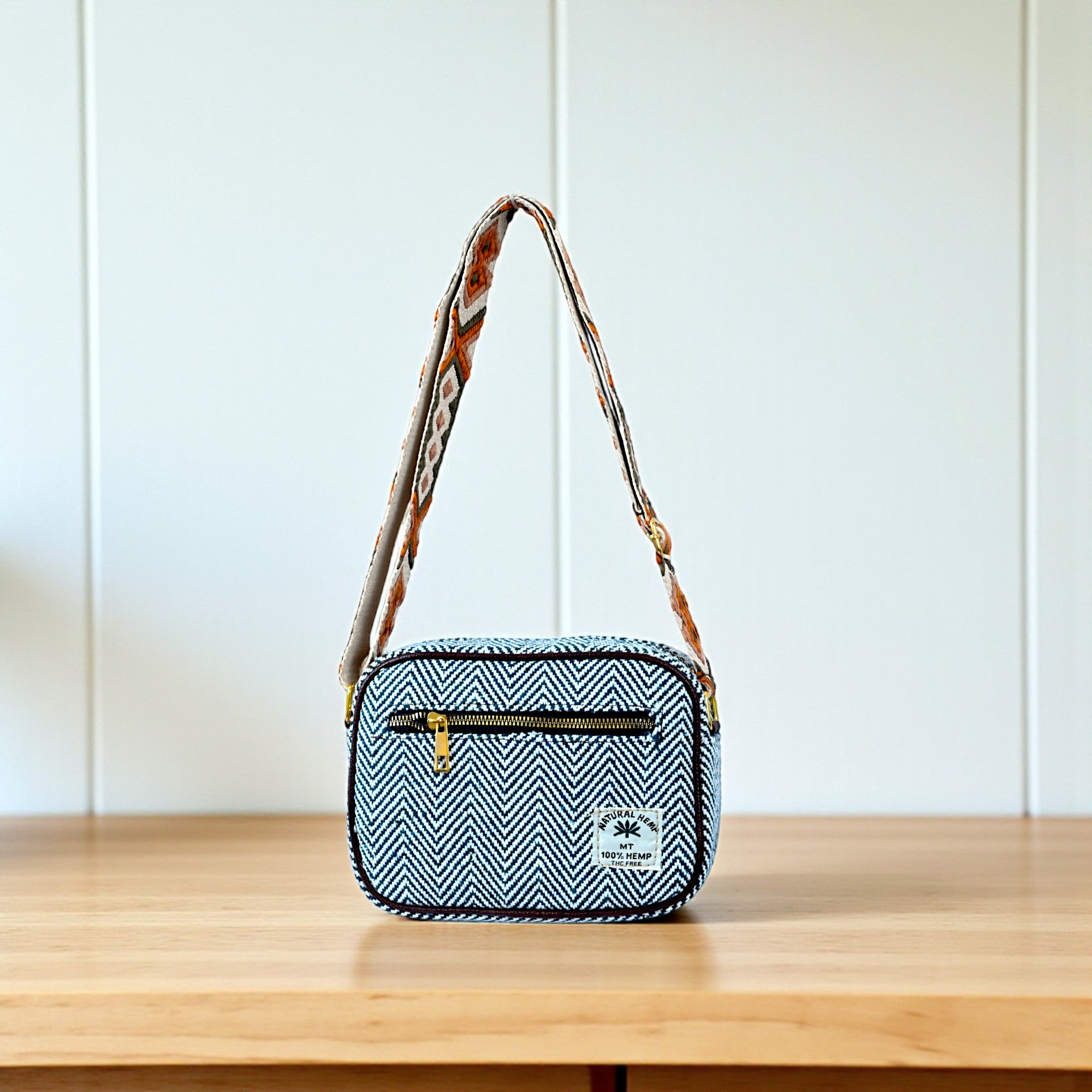 Stylish Premium Hemp Sling Bag