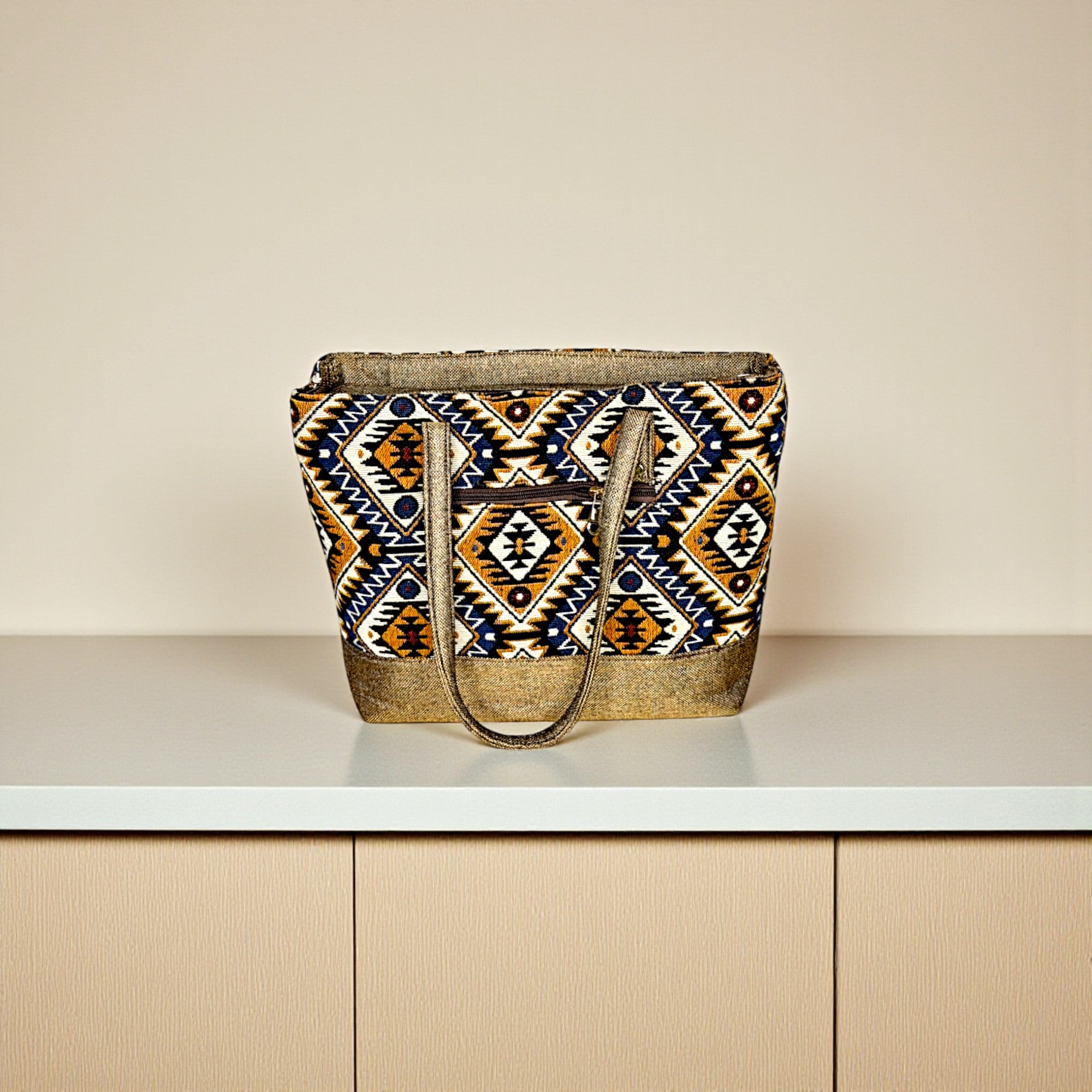 Stylish Premium Jute Shoulder Bags for With Coin Pouch