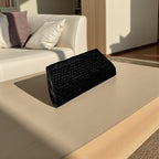 Beautiful Handmade Party-Bead Clutch with Sling Belt