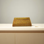 Beautiful Handmade Party-Bead Clutch with Sling Belt
