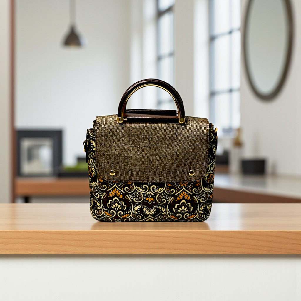 Premium Hand Bag with Shoulder Belt