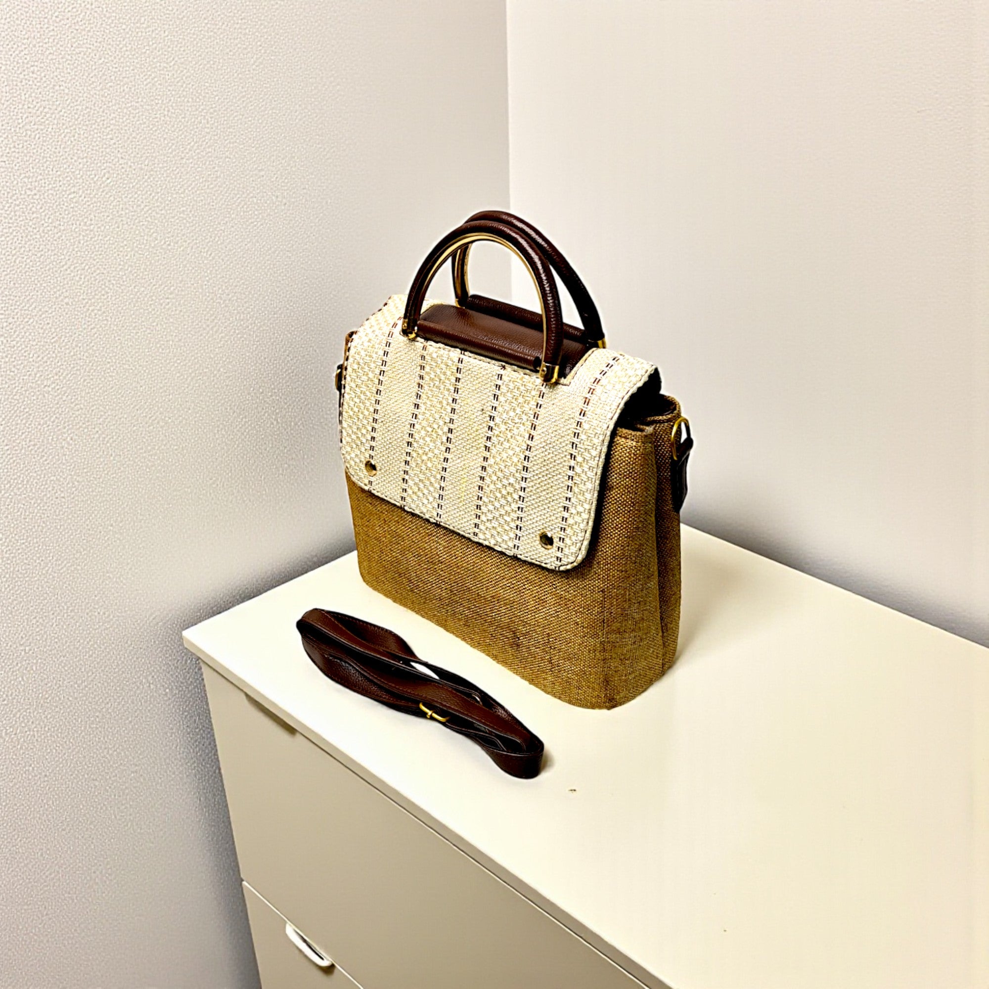 Premium Hand Bag with Shoulder Belt