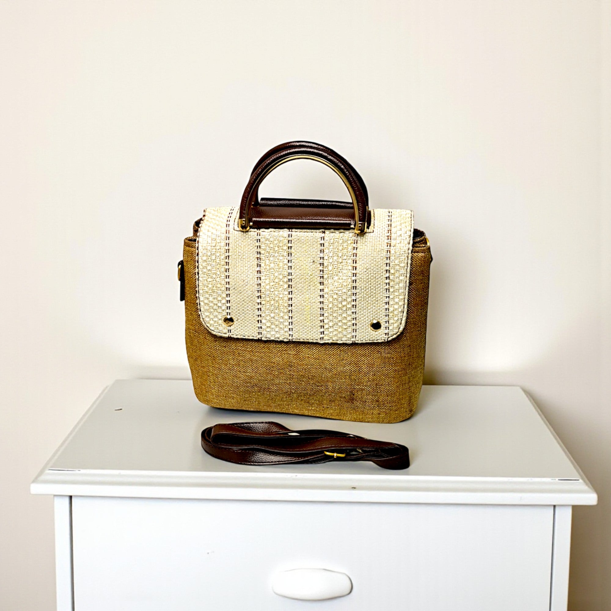 Premium Hand Bag with Shoulder Belt