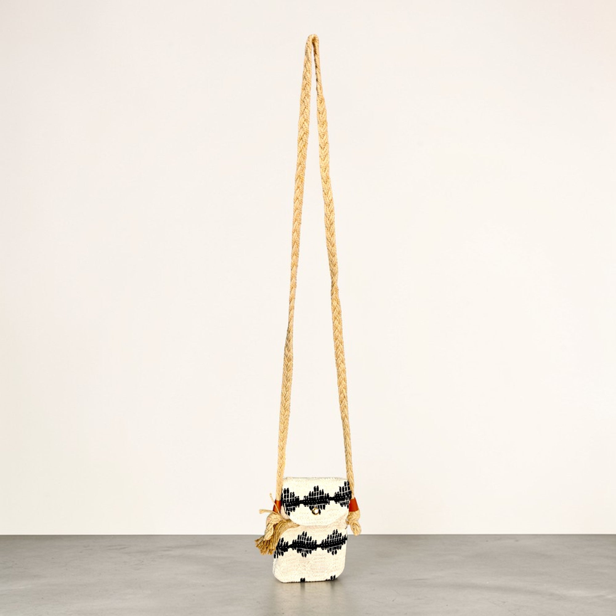 Hand Woven Mobile Sling Bag