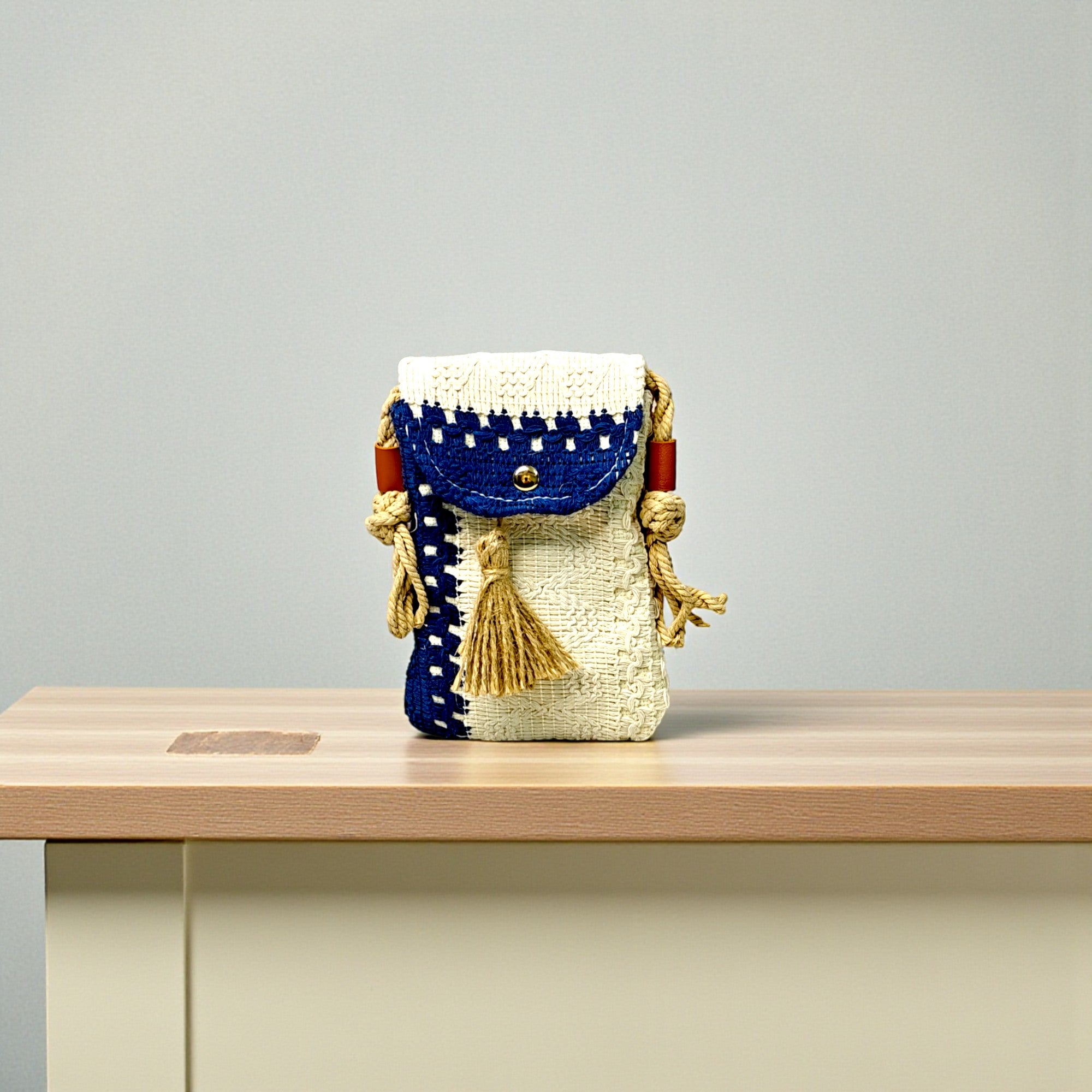 Hand Woven Mobile Sling Bag