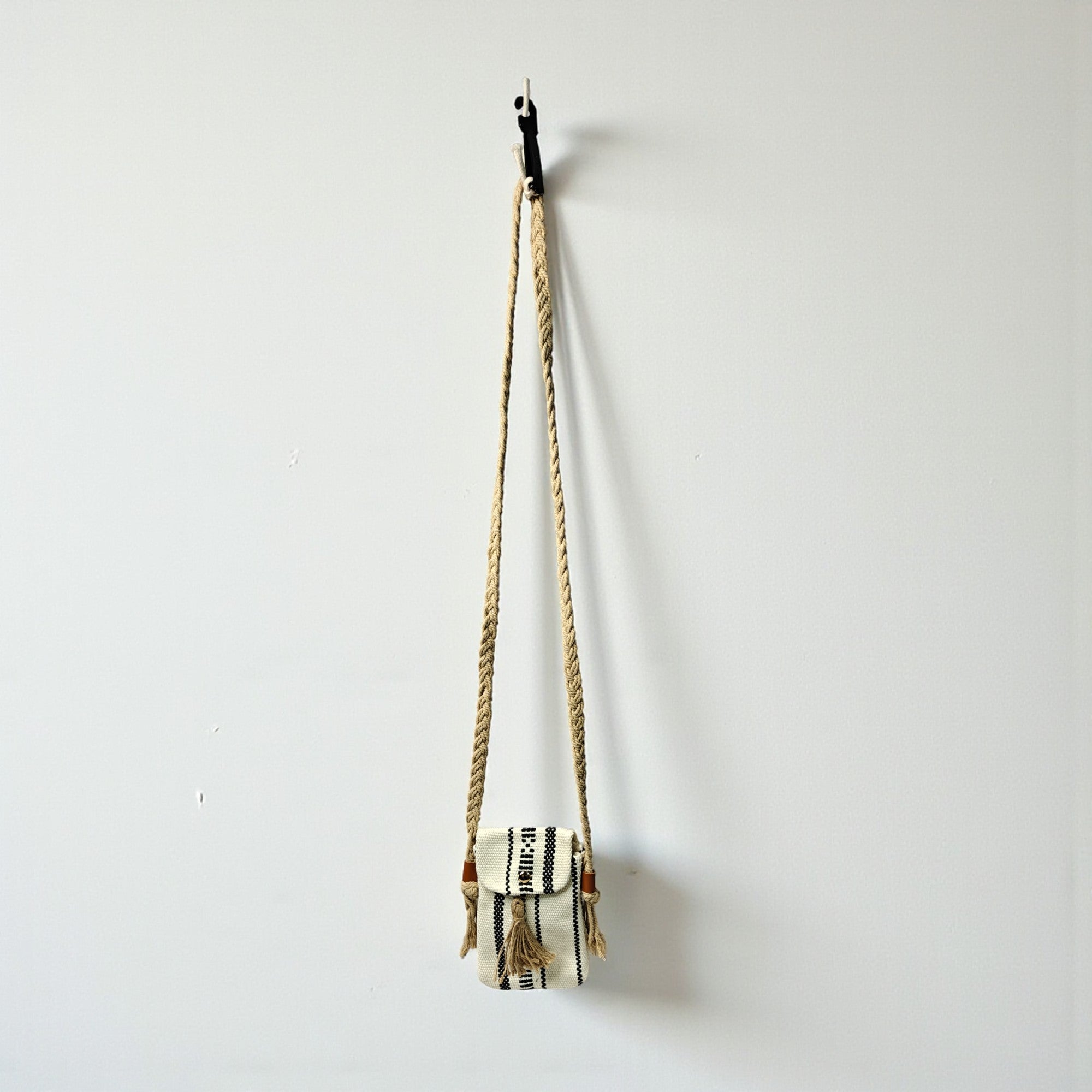 Handwoven Boho Mobile Purse for Women