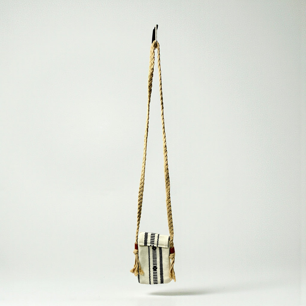 Handwoven Boho Mobile Purse for Women
