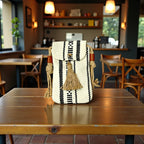 Handwoven Boho Mobile Purse for Women