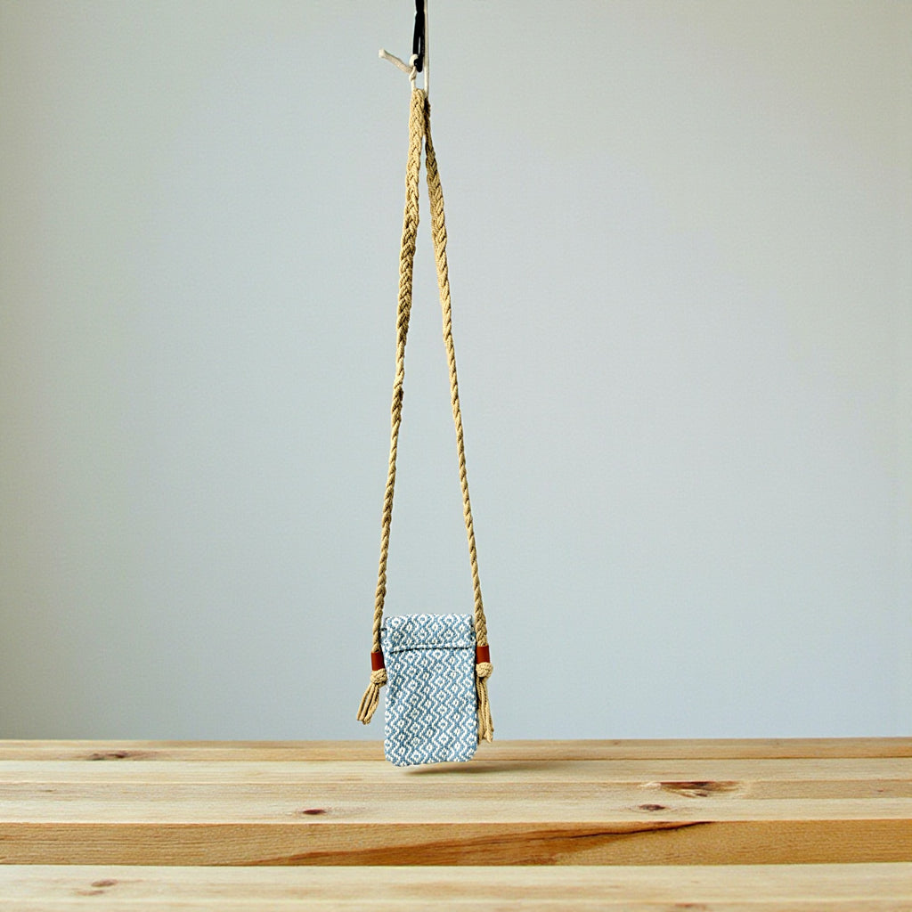 Hand Woven Mobile Sling Bag