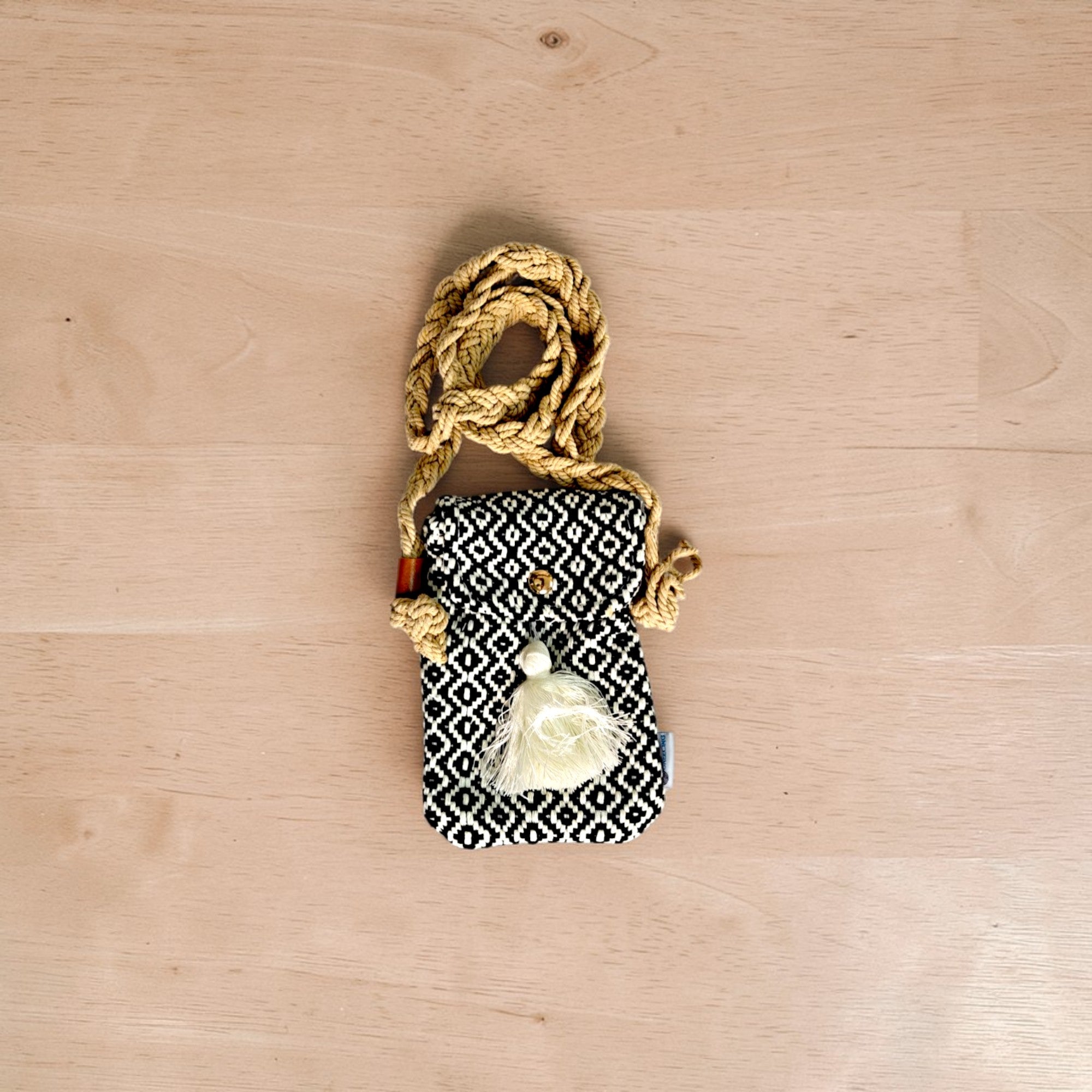 Hand Woven Mobile Sling Bag