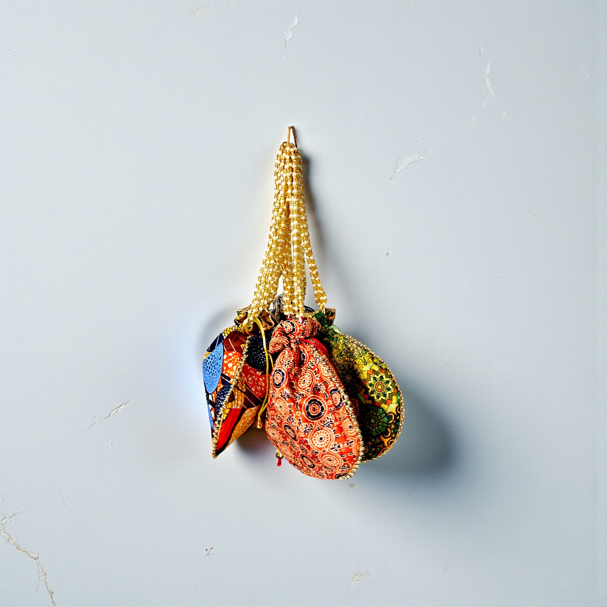 Premium Party Clutch Potli for Women - Set of 4