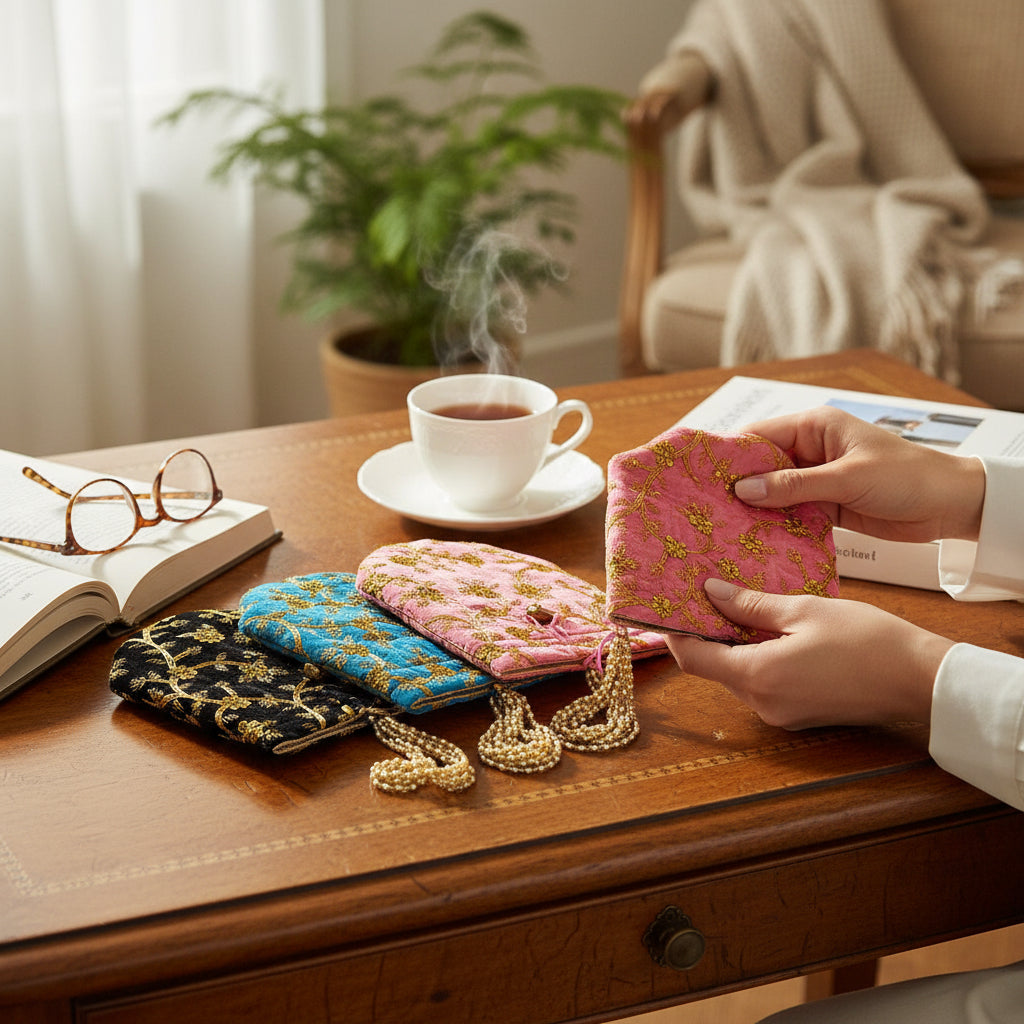 Premium Party Clutch Potli - Set of 4