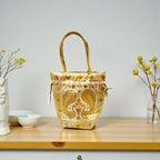 Royal Traditional Banarasi Handbag / Potli –  Set of 2