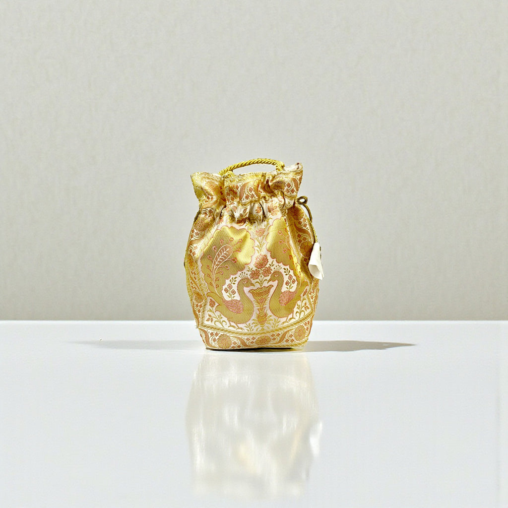 Royal Traditional Banarasi Handbag / Potli –  Set of 2