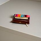 Colorful Ethnic Fabric Clutch Wallet for Women