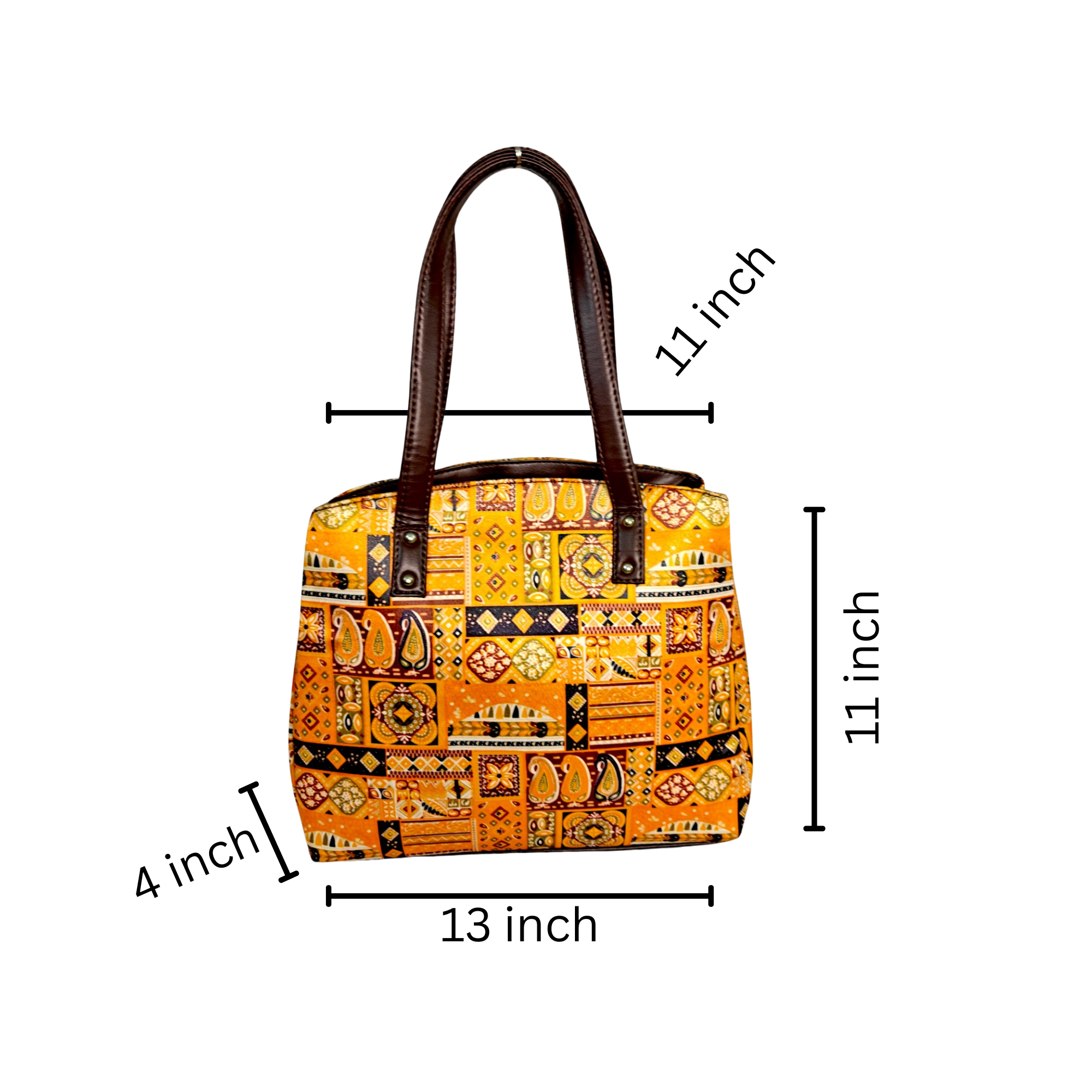 Handcrafted Ethnic Printed Handbag for Women