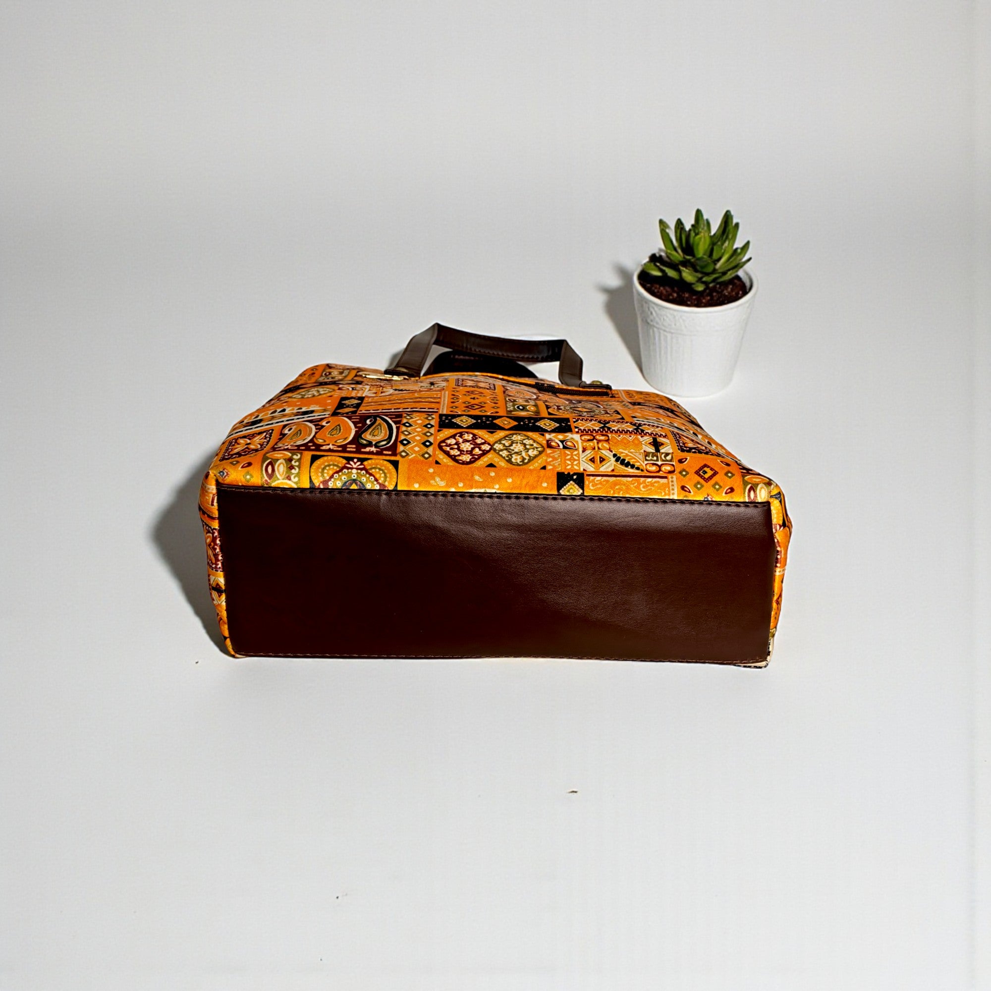 Handcrafted Ethnic Printed Handbag for Women