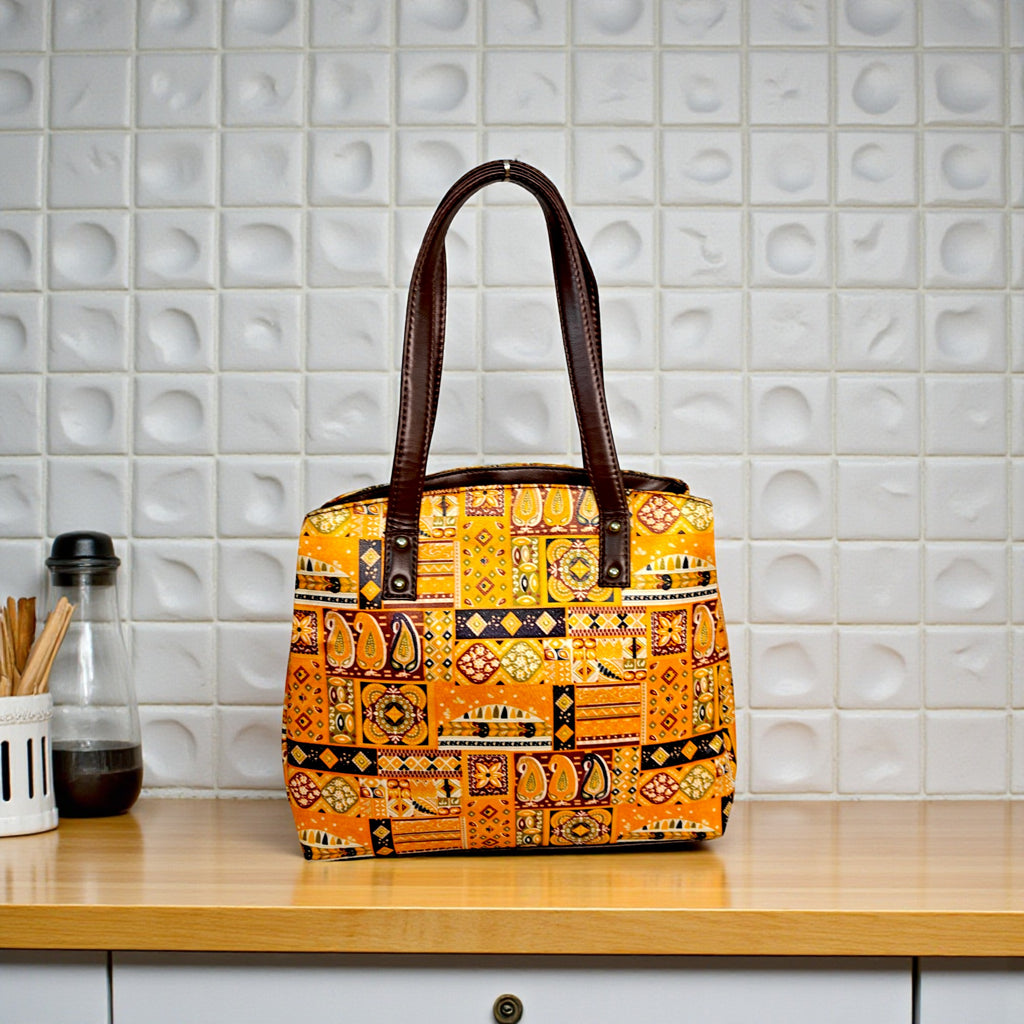 Handcrafted Ethnic Printed Handbag for Women