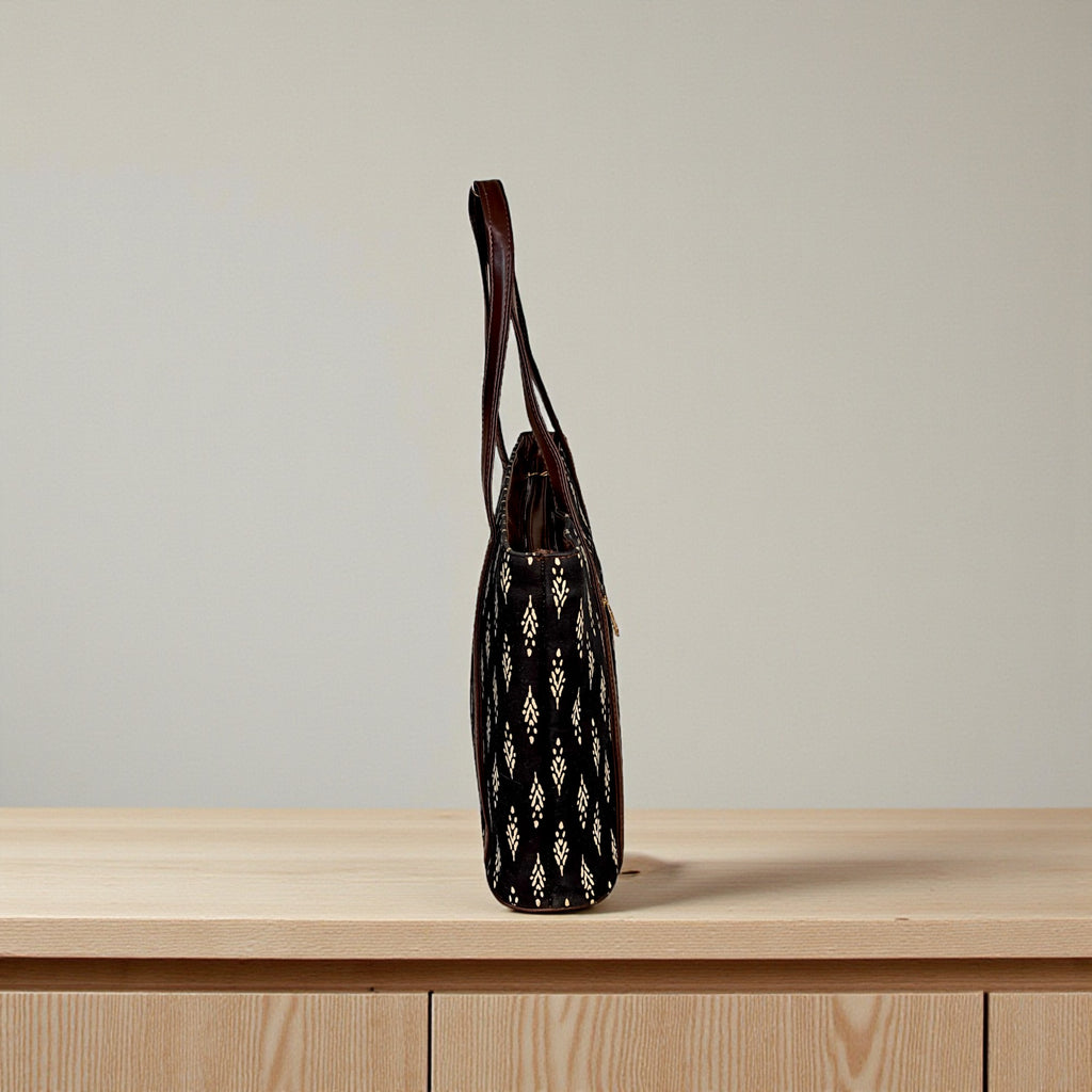 Handcrafted Ethnic Printed Handbag for Women