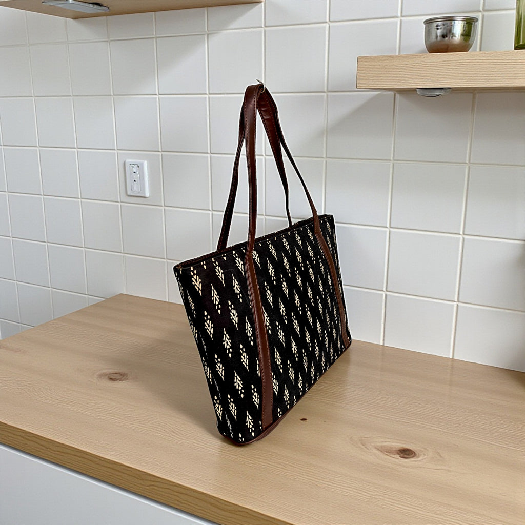 Handcrafted Ethnic Printed Handbag for Women