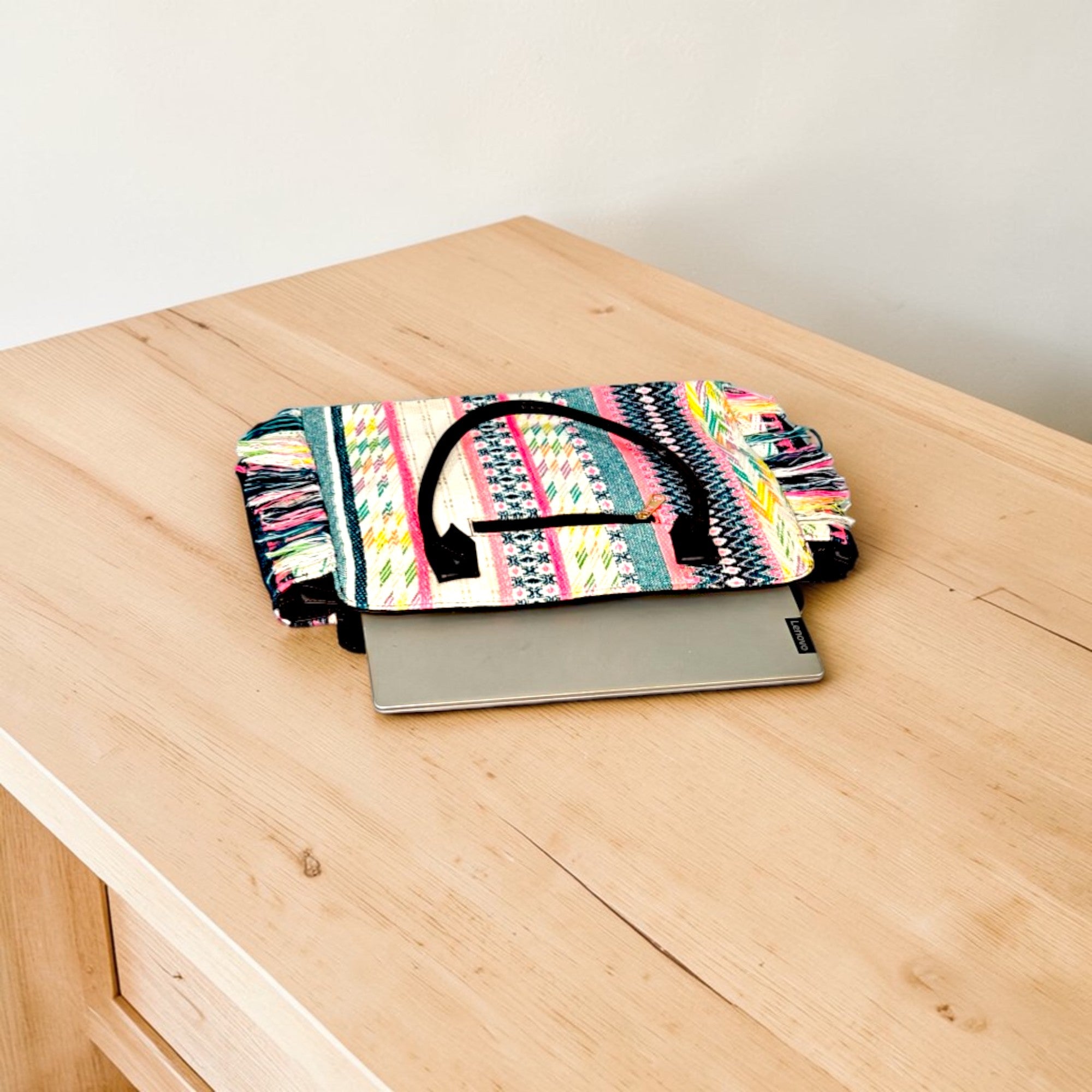 Handcrafted Boho Laptop Bag for Women