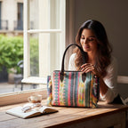 Handcrafted Boho Laptop Bag for Women