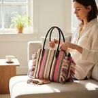 Handcrafted Boho Laptop Bag for Women